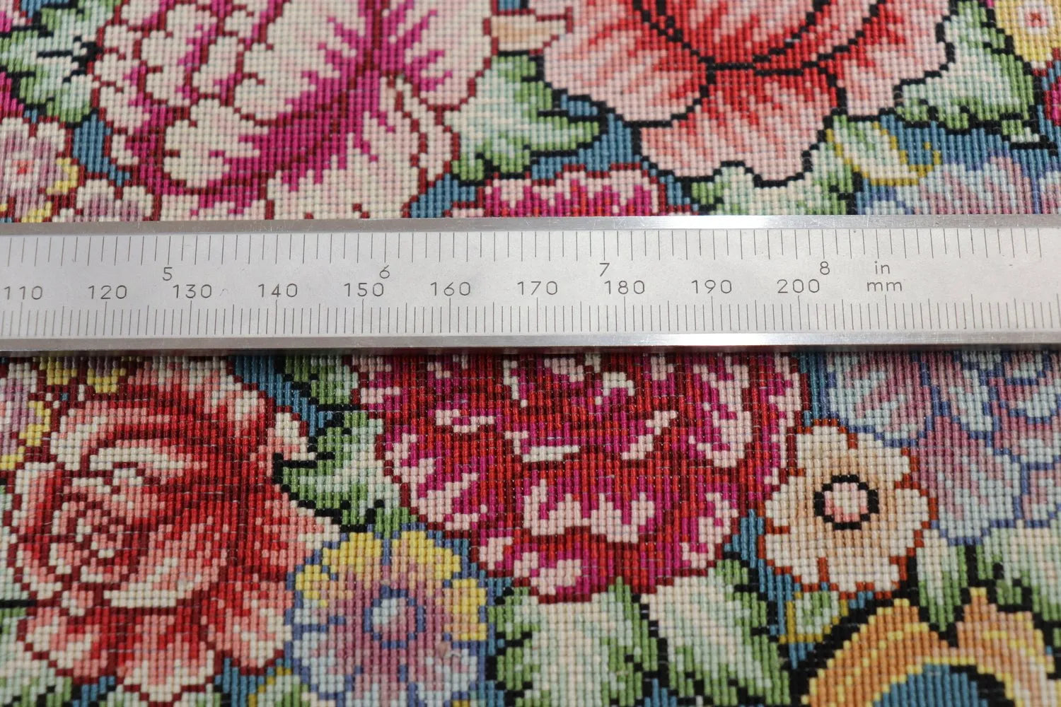 ペルシャ絨毯のノット数について