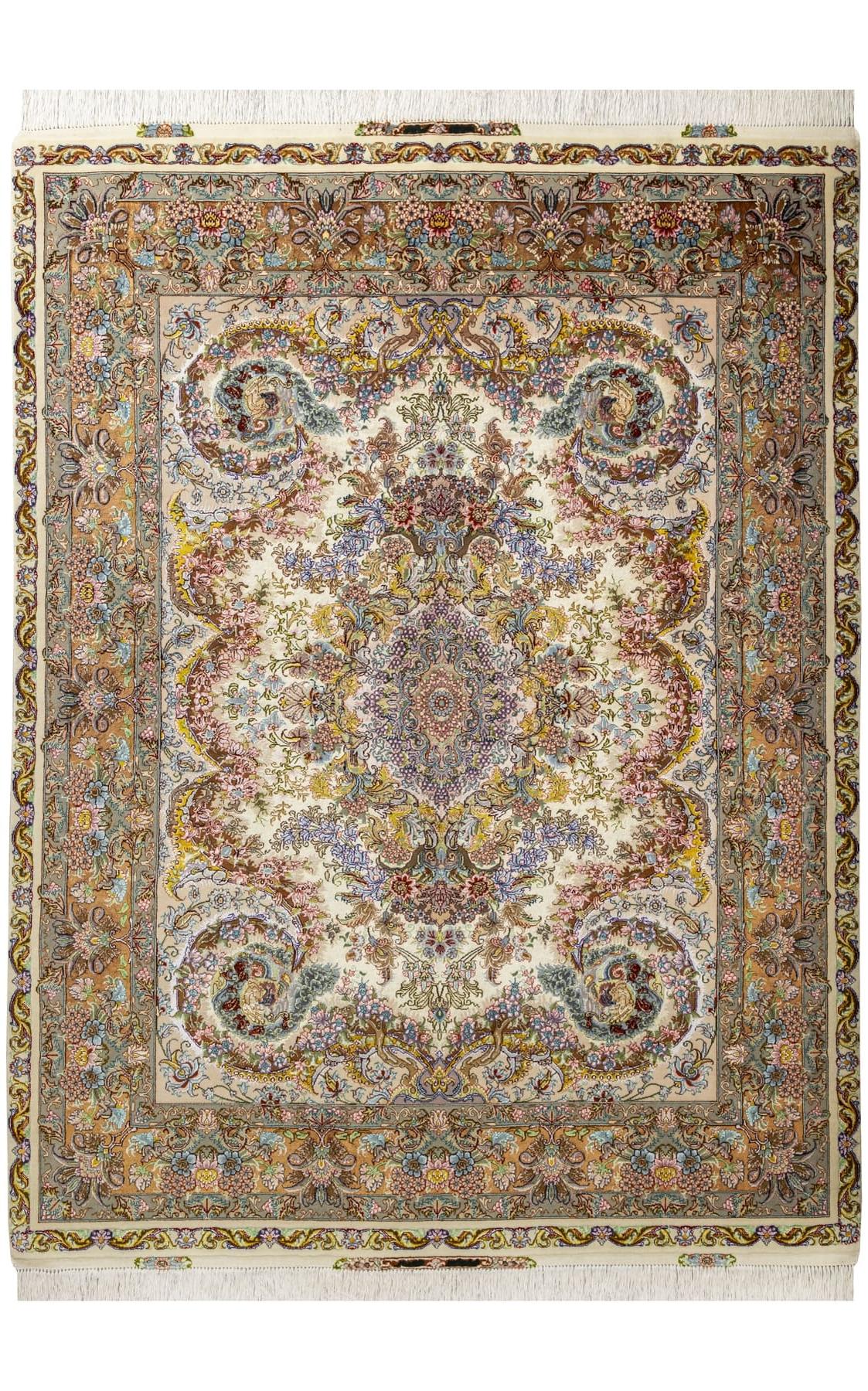 ペルシャ絨毯【タブリーズ産】tabriz-145(約3㎡)