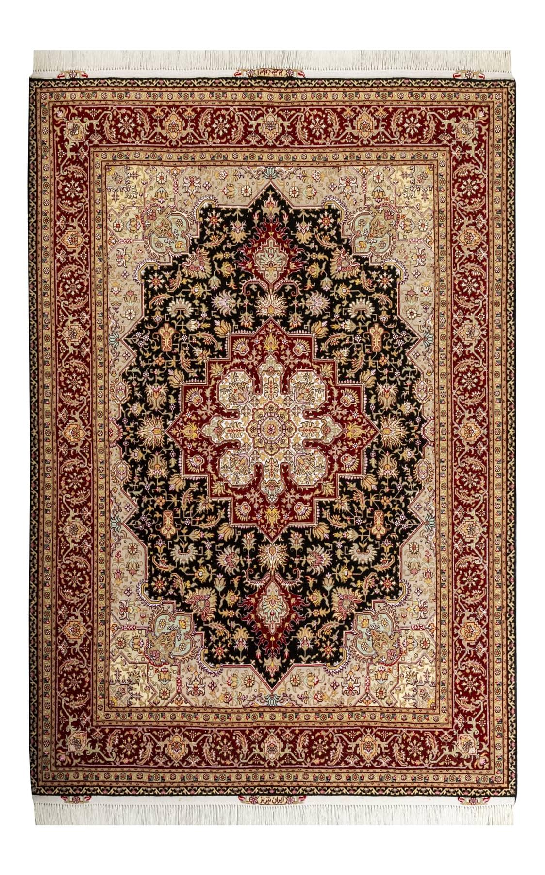 ペルシャ絨毯【タブリーズ産】tabriz-142(約3㎡)