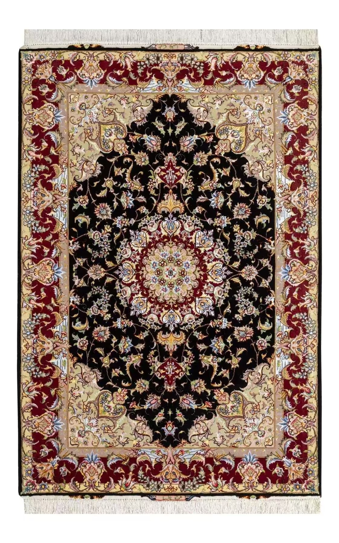 ペルシャ絨毯 タブリーズ 玄関 ウール アリヤ 100×150cm ペルシャ絨毯 タブリーズ 玄関 ウール アリヤ 100×150cm