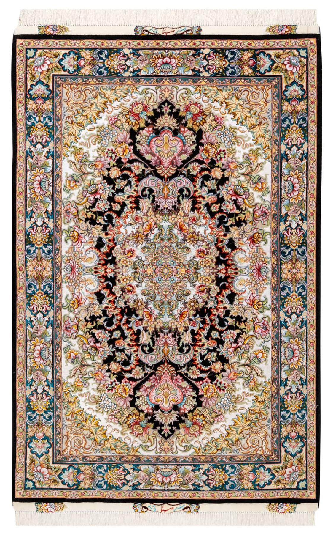 Lowest Price Persian Carpet [Tabriz] Safarian Pattern Hand-woven Persian carpet with impressive silk edging (approx. 1.5m2)