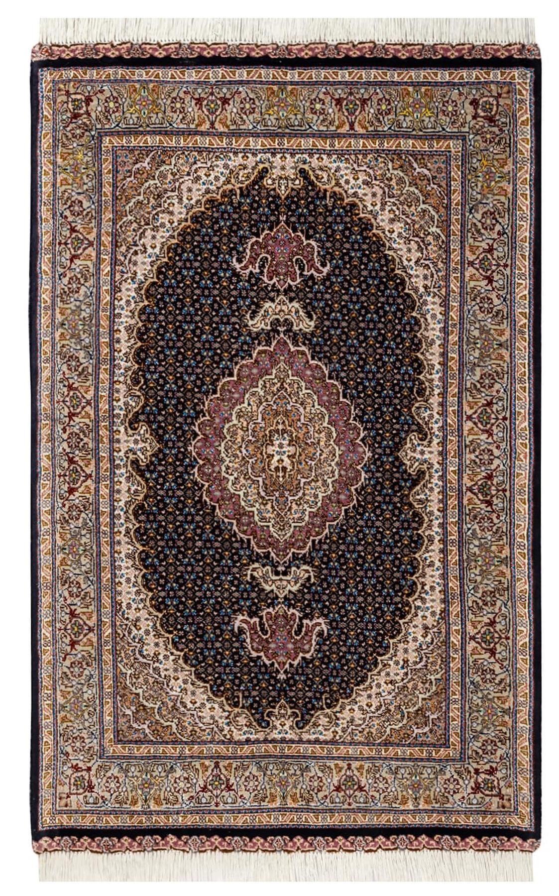 Lowest Price Persian Carpet [Tabriz] "7 Main" Mahi Pattern Hand-Knotted Persian Carpet (Approx. 1.5m2)