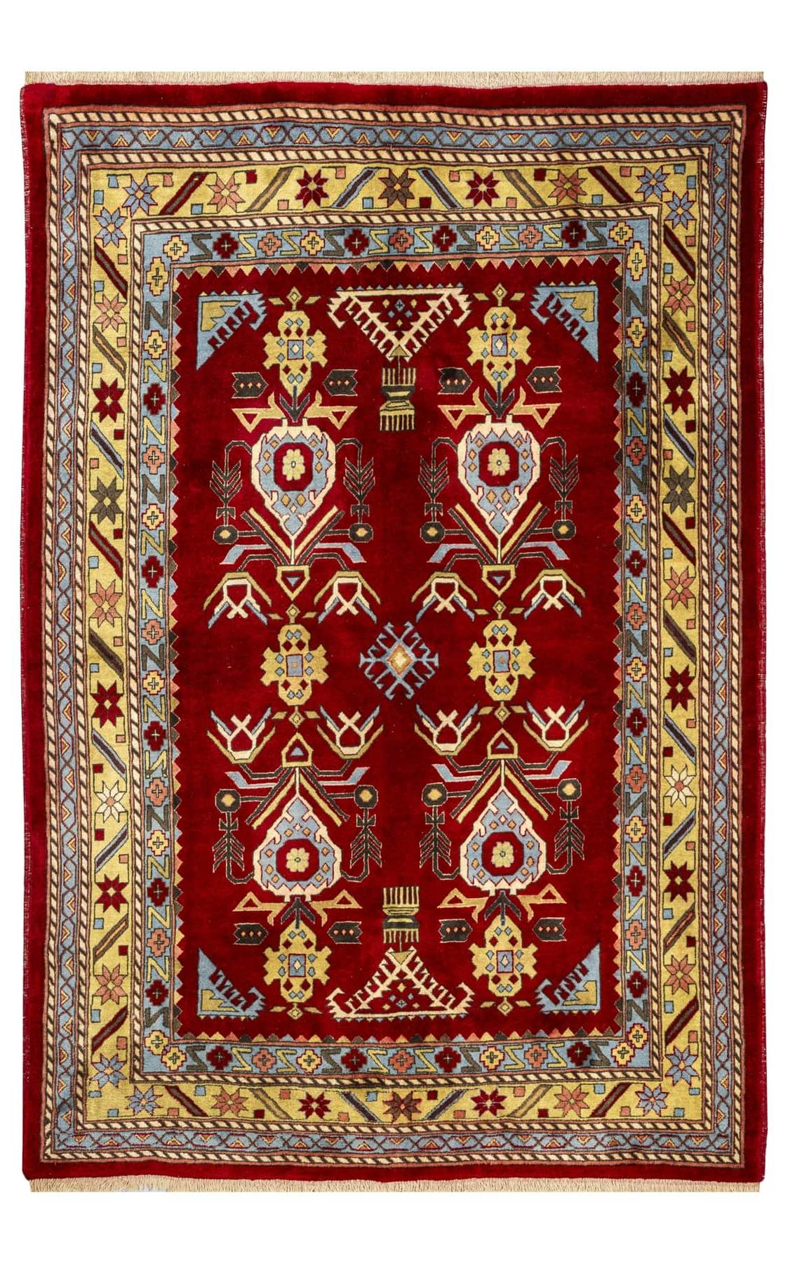 Best Price Persian Carpet [Baluchi] Red Hand-woven Partition Size