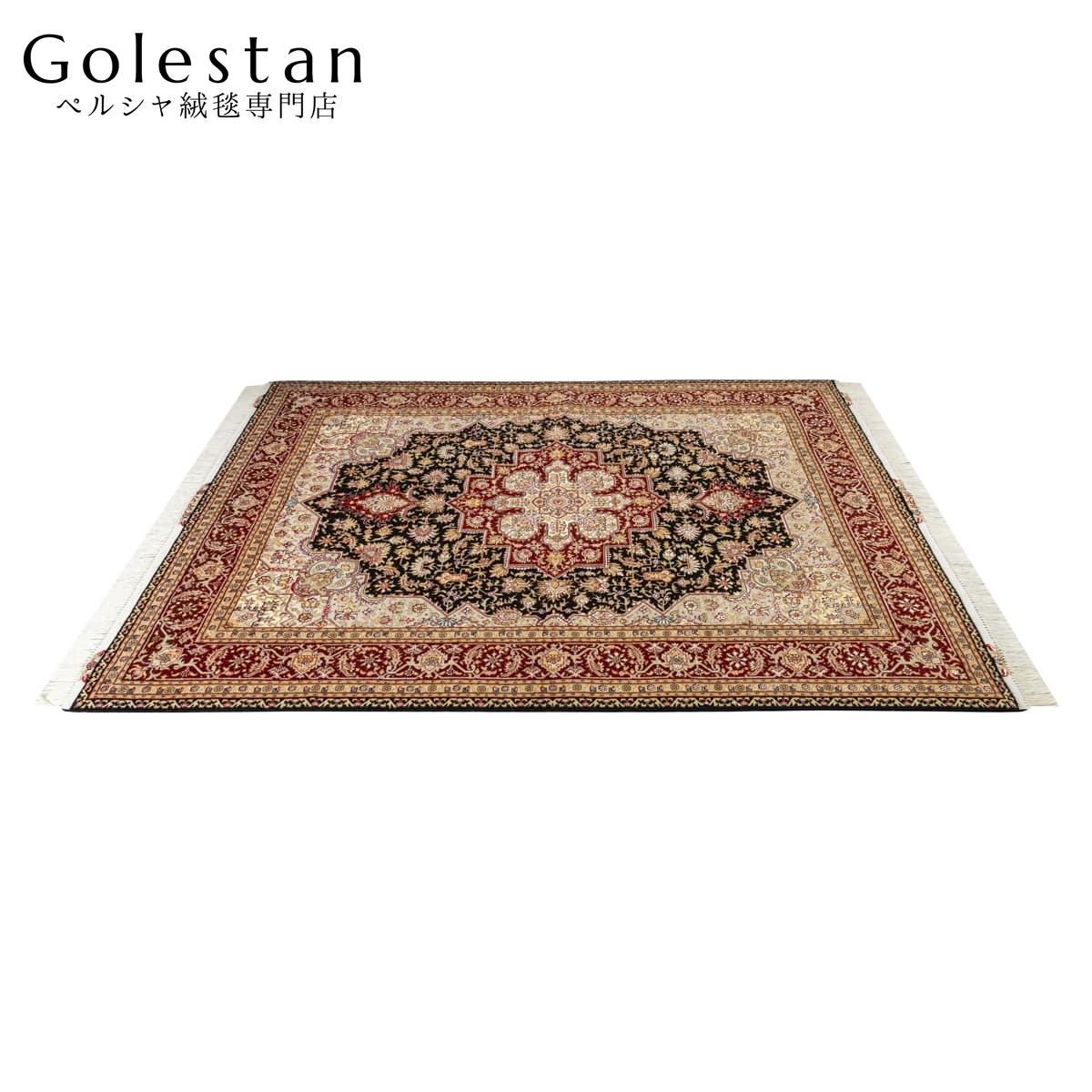 ペルシャ絨毯【タブリーズ産】tabriz-142（約3㎡）