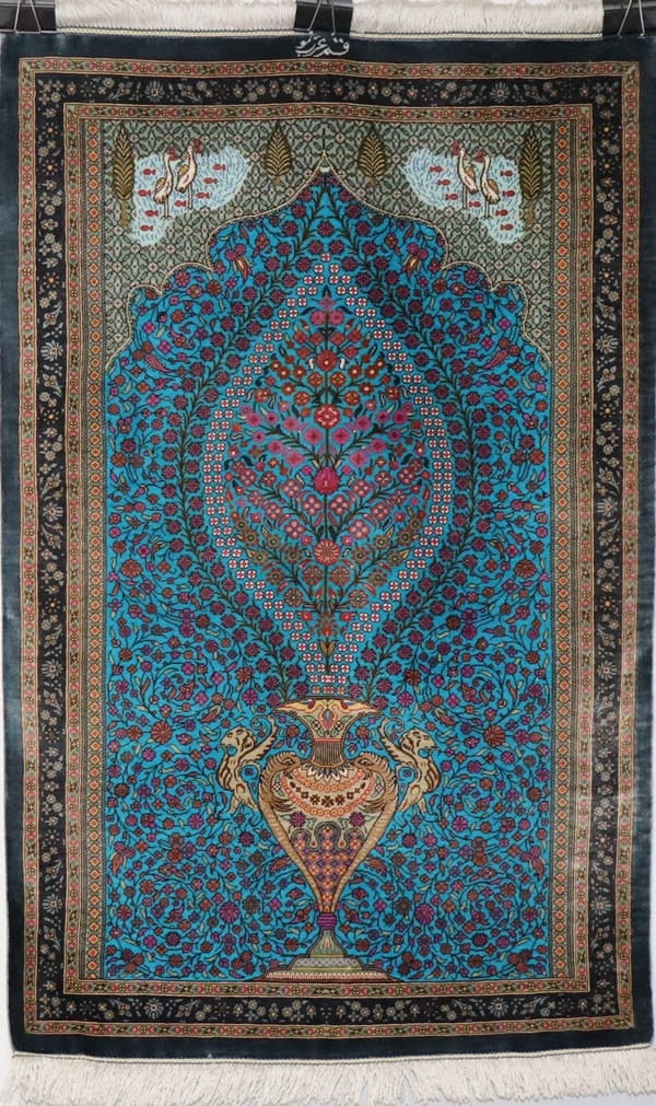 アルバル工房 オリジナル花瓶 グリーン 60×93cm (ID14010)