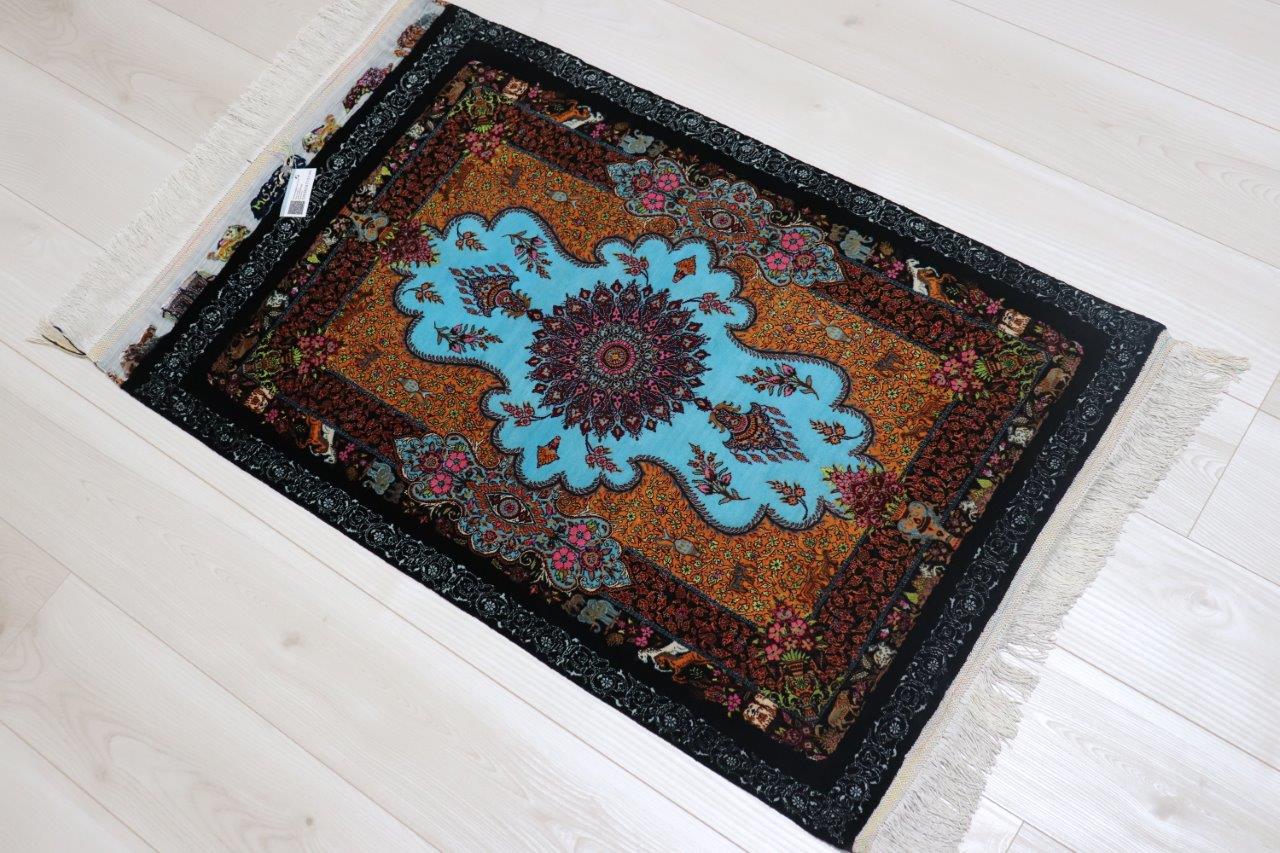 ペルシャ絨毯 クム産 シルク100% [Jyamshidi/モハマドジャム