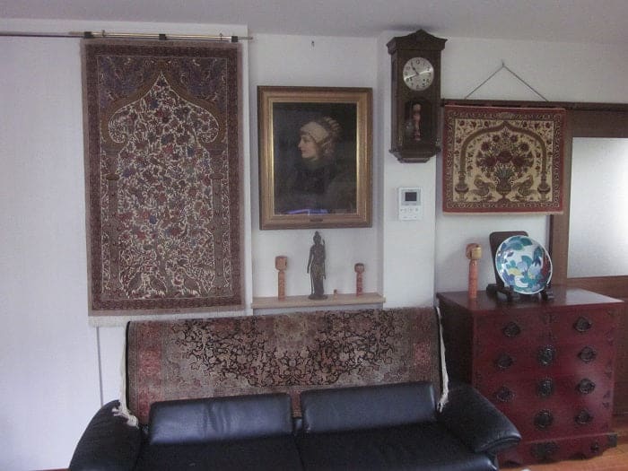 Customer's comment: "Better than I expected! It's a work of art." Mirmehidi Studio's "Tree of Life" Tapestry