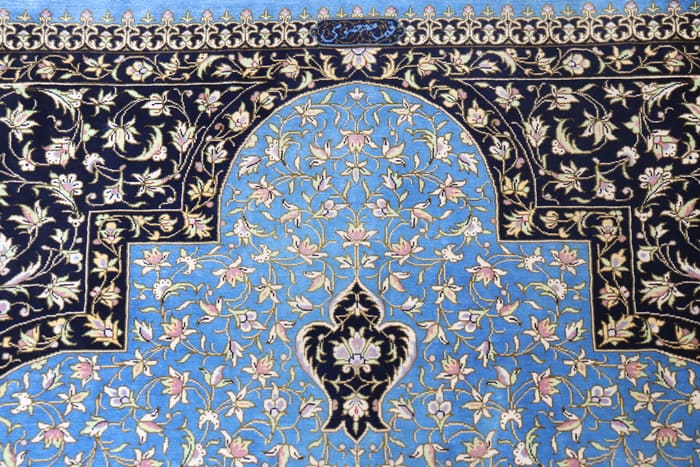 20002	ペルシャ絨毯シルク	Qom/クム	71	124	マスミ工房 - 画像21