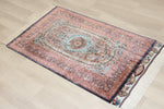 古代ペルシャの栄華【ジャムシディ工房（アッバス）】 91×58cm 「Takht Jamshidi/ペルセポリス」クム産シルク ID25020