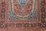 古代ペルシャの栄華【ジャムシディ工房（アッバス）】 91×58cm 「Takht Jamshidi/ペルセポリス」クム産シルク ID25020