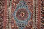 古代ペルシャの栄華【ジャムシディ工房（アッバス）】 91×58cm 「Takht Jamshidi/ペルセポリス」クム産シルク ID25020