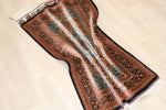 古代ペルシャの栄華【ジャムシディ工房（アッバス）】 91×58cm 「Takht Jamshidi/ペルセポリス」クム産シルク ID25020
