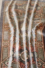 絶密度・草木染【ジャムシディ工房】クム産シルク 「Dome/天空の建築」ID24003