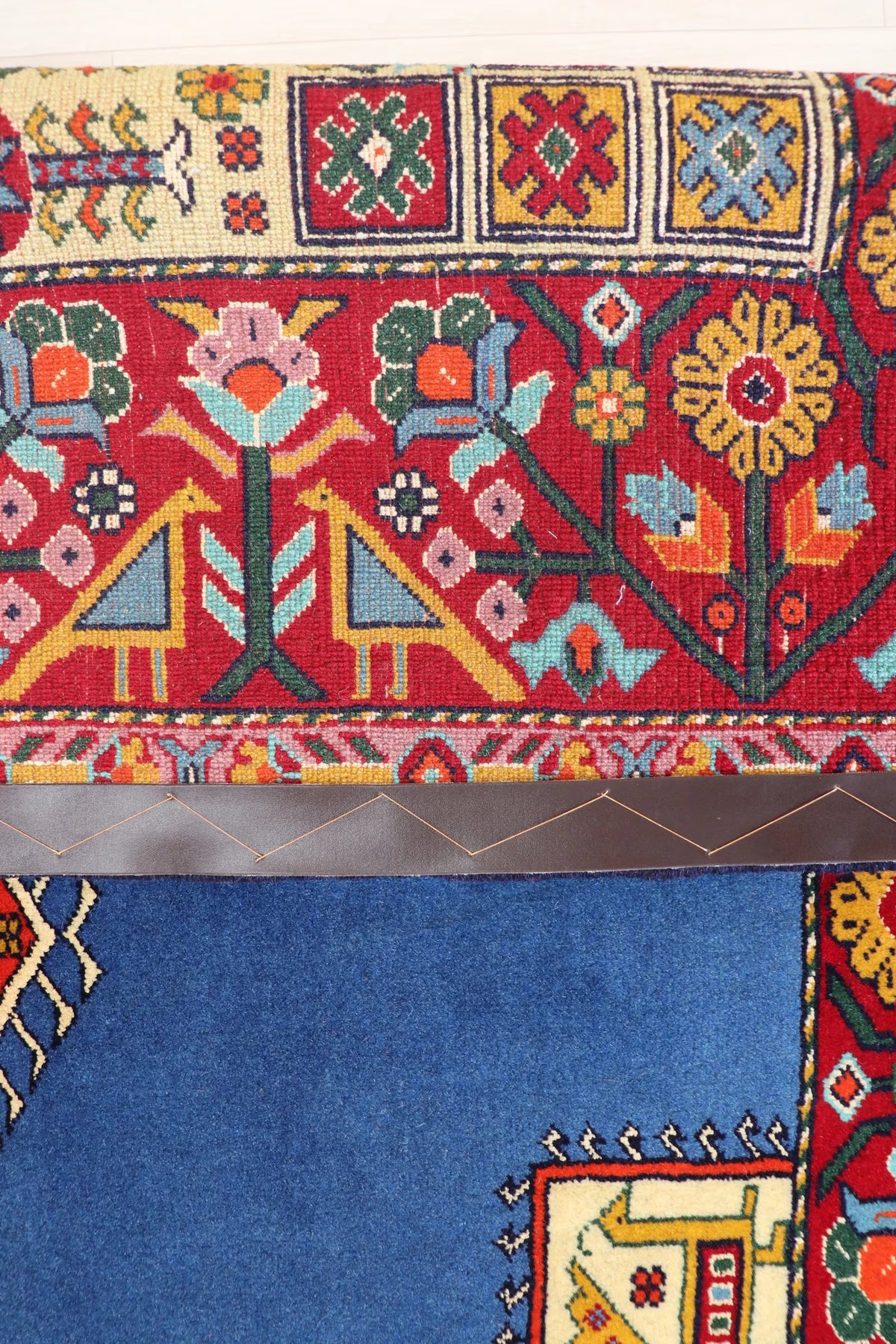 業界最安値 ペルシャ絨毯 手織り ウール&シルク ホラーサン産 大サイズ ID23019