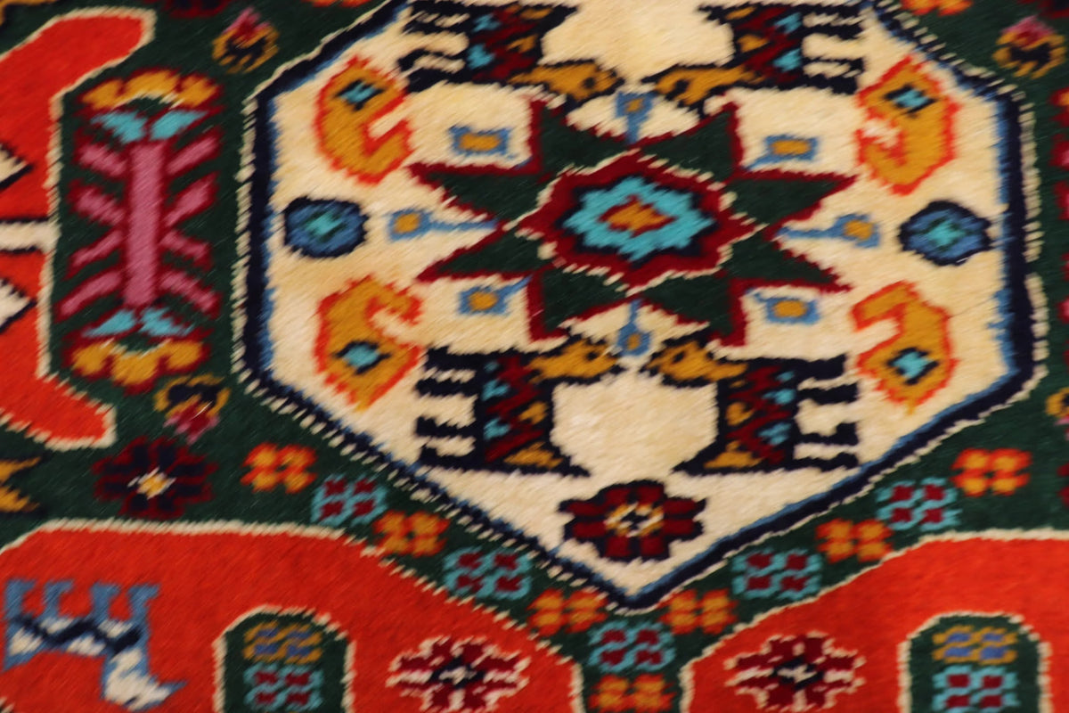 業界最安値 ペルシャ絨毯 手織り ウール&シルク ホラーサン産 大サイズ ID23019