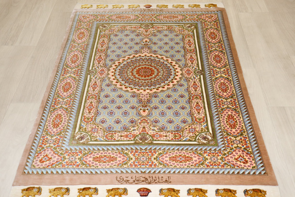 【ジェッディ工房】洗練された大人のベージュと淡い色彩が織りなす 極上のハーモニー　ID25032