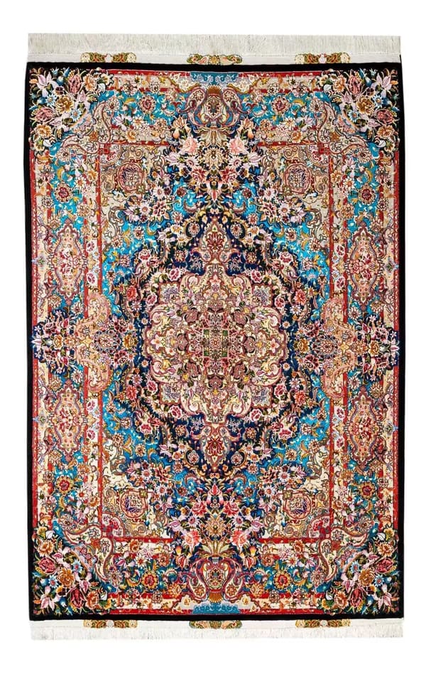 Hand-woven Wool Salari from Tabriz 150x200cm (No.100)