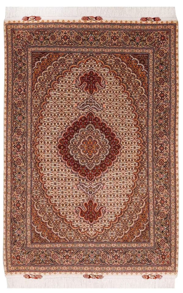 Hand-woven Tabriz wool Mahi 102×148cm (No.118)