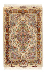 ペルシャ絨毯【タブリーズ産】カティビ柄 tabriz-140（約1.5㎡）