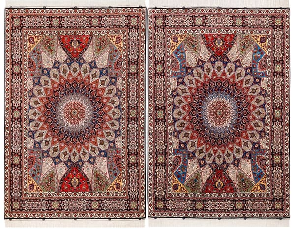 Hand-woven Tabriz Wool 155x203cm (No.121)
