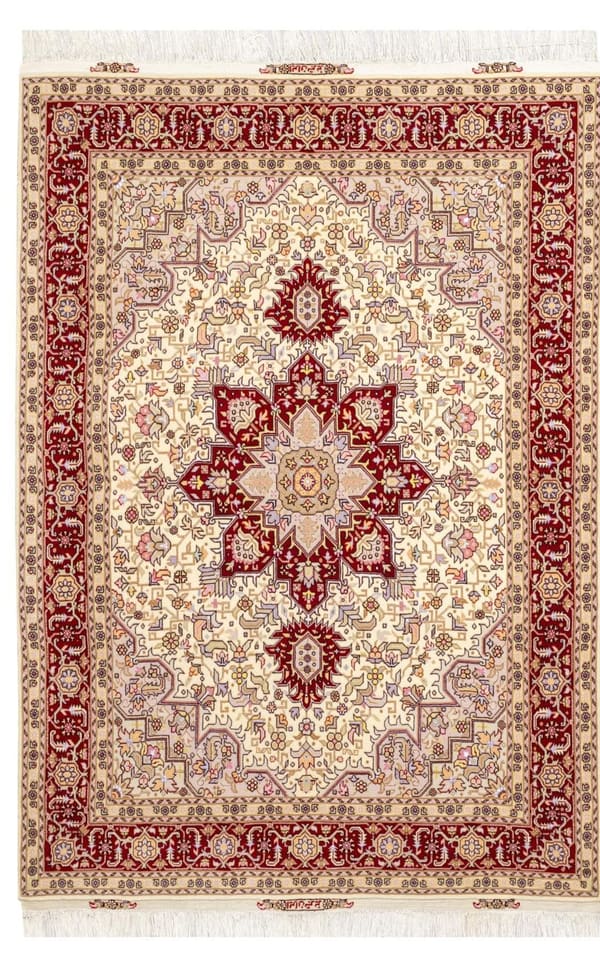 Hand-woven wool from Tabriz, Harris, 148x210cm (No. 123)