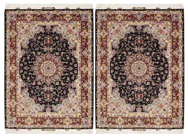 Hand-woven Tabriz Wool Area Rug 159x208cm (No.125)